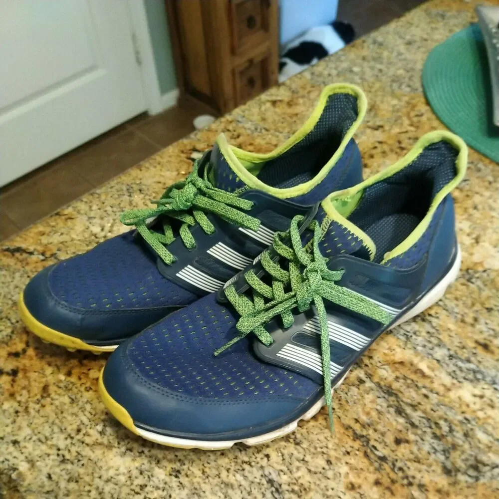 Adidas Mens Climacool Q44599 Blue Running Shoes Sneakers Size 11
